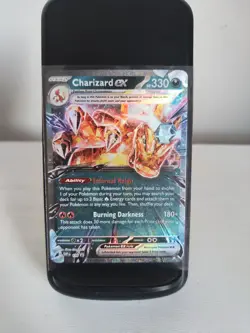 Pokemon TCG Charizard EX 196 | Black Star Promo Card | Double Rare | SVP | NM/M - Image 1