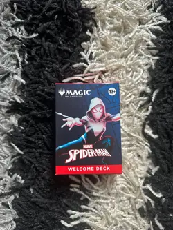 MTG Magic The Gathering Marvel Spider-Man Spider Gwen Welcome Deck - Red - Image 1