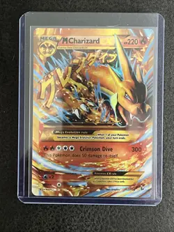 Pokemon TCG Secret Edition M Charizard EX Y Flashfire Holo Card 107/106 - Image 1