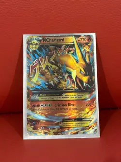 Pokemon TCG Secret Edition M Charizard EX Y Flashfire Holo Card 107/106 - Image 1