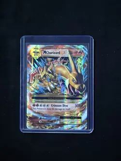 Pokemon TCG XY Evolutions 2016 M Charizard EX Holo Card 13/108 HP - Image 1