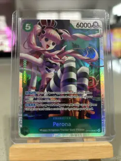 Perona OP14-033 SR ONE PIECE Tcg NM Green - Image 1