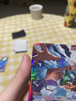 One Piece CCG Monkey.D.Luffy OP09-061 Leader ST26 English Foil Card - Image 4