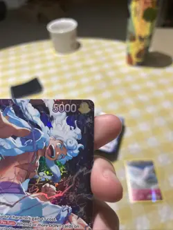 One Piece CCG Monkey.D.Luffy OP09-061 Leader ST26 English Foil Card - Image 5