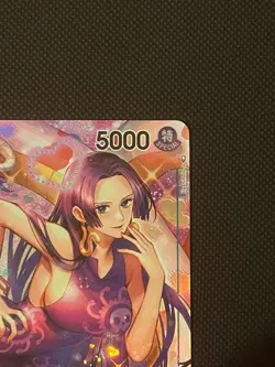 One Piece OP01-078 Boa Hancock Alternate Romance Dawn Alt Art Card NM - Image 4