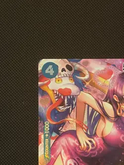 One Piece OP01-078 Boa Hancock Alternate Romance Dawn Alt Art Card NM - Image 5