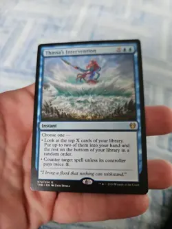 X3 MTG THB Thassa's Intervention 072/254 Theros Beyond Death THB MTG Magic X3 - Image 2