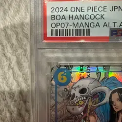 PSA 10 ONE PIECE Boa Hancock OP07-051 Comic Parallel Manga Alt Art Japanese 2024 - Image 2