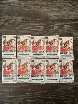 IN HAND Bandai One Piece Card Game ROUND1 Promotion Pack ( 10 packs ) ✅ - Image 1