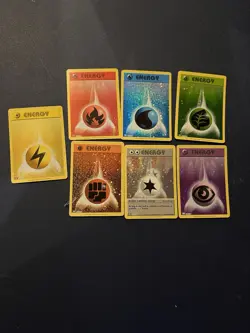 Pokemon Card Classic Energy Collection 7 Holo Pokemon Cards - Image 1
