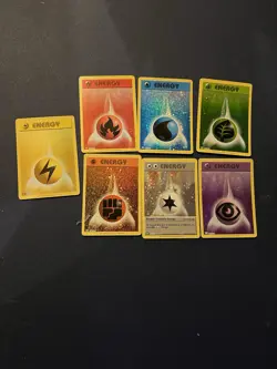 Pokemon Card Classic Energy Collection 7 Holo Pokemon Cards - Image 2