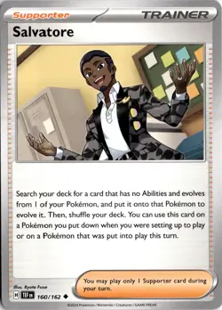 Salvatore - 160/162 SV05: Temporal Forces Pokemon Card TCG - Image 1