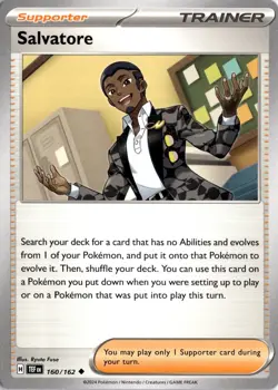 Salvatore - 160/162 SV05: Temporal Forces Pokemon Card TCG - Image 1