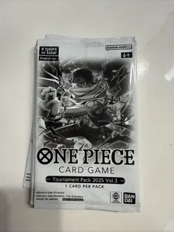 ONE PIECE Card Game Tournament Pack 2025 Vol. 3 Sealed English - Image 1