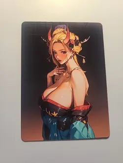 Black Maria One Piece Sexy Pirates Goddess Waifu Foil Anime Card Shine - Image 1