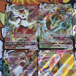 Pokemon TCG | Sword & Shield VMAX X8 Card Bundle Full Art Holo Rare - Image 3