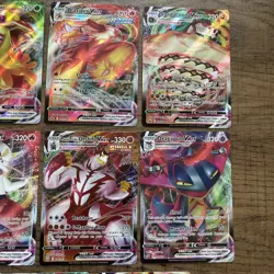 Pokemon TCG | Mixed Sets English VMAX Holo Rare X8 Card Bundle - Image 3