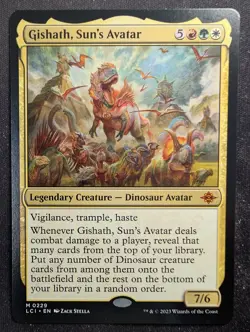 Gishath, Sun's Avatar - The Lost Caverns Of Ixalan (MTG) - Image 1