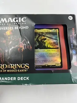 Lord of the Rings Tales of Middle Earth The Hosts of Mordor Commander Deck - Image 4