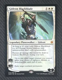 Gideon Blackblade 013/264 War of the Spark 2019 - Magic The Gathering TCG (NM) - Image 1