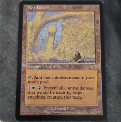 Wizards of the Coast MTG Kor Haven Nemesis #141 Rare Legendary Land Regular 2000 - Image 1