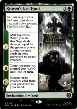 MTG Kraven's Last Hunt NON FOIL NM R 105 Marvel's Spider-Man - Image 1