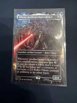 Ultron, Artificial Malevolence (Borderless) (0344) Marvel Super Heroes Regular - Image 1