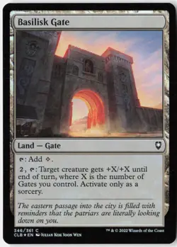 Basilisk Gate Foil C Commander Legends: Battle for Baldur's Gate 346 NM - Image 1