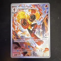 Pokemon TCG Armarouge 086/084 Pitch Black IR - Image 1