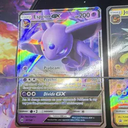 Pokemon TCG Hidden Fates Promo GX Lot 3x Espeon Jolteon Vaporeon SM172-174 Holo - Image 4