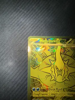 Mega Darkrai EX 120/084 Hyper Rare Gold Full Art Holo Pokemon TCG English 2026 - Image 2