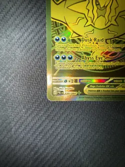 Mega Darkrai EX 120/084 Hyper Rare Gold Full Art Holo Pokemon TCG English 2026 - Image 5