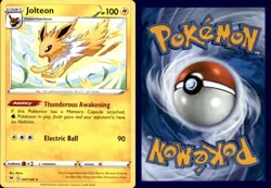 Jolteon 047/185 Rare Vivid Voltage Pokemon Near Mint - Image 3