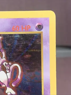 Pokemon TCG Mewtwo 10/102 Base Set Shadowless Holo Rare WOTC VTG 1999 HP - Image 3