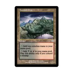 WOTC MtG Torment Tainted Peak (U) (Foil) NM - Image 1