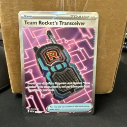 Pokemon TCG Team Rocket's Transceiver Ultra Rare Reverse Holo #263/217 near mint - Image 1