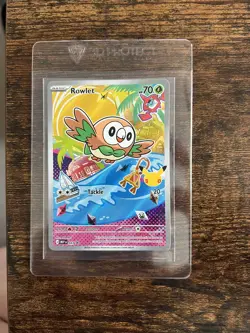 Rowlet 043 Holo Promo ME: Mega Evolution Promo Pokemon Near Mint - Image 1