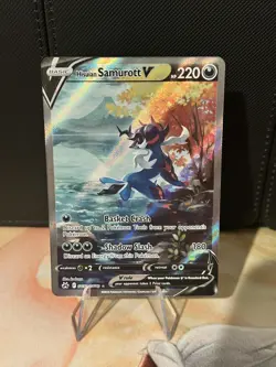 Hisuian Samurott V GG51/GG70 - Pokemon TCG SWSH: Crown Zenith: Galarian Gallery - Image 1