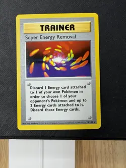 Pokemon TCG Super Energy Removal Rare Base Set (Shadowless) 079/102 - Image 1