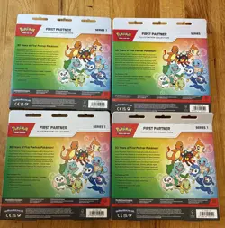POKEMON TCG FIRST PARTNER SERIES ONE ILLUSTRATION COLLECTION SEALED BOX LOT OF 4 - Image 2