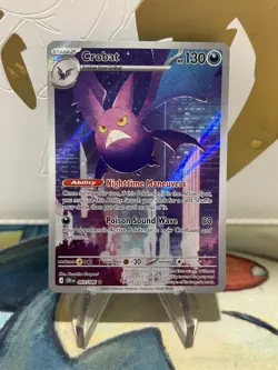 Crobat 093/086 Chaos Rising Illustration Rare Pokemon English NM - Image 1