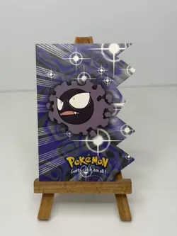 2000 Pokemon Topps TV Series 3 Die Cut #92 Gastly #EV04 - Image 1