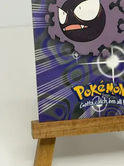 2000 Pokemon Topps TV Series 3 Die Cut #92 Gastly #EV04 - Image 4