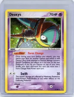 Deoxys 2/106 Holo Rare Emerald Pokemon Holo Lightly Played - Image 1