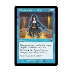 WOTC MtG Onslaught Mage's Guile (C) (Foil) NM - Image 1