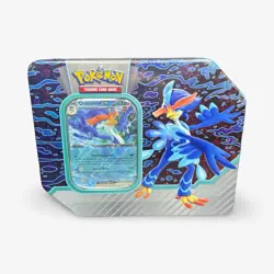 Pokemon TCG Paldea Partners Tin Quaquaval ex -5 Booster Packs- NEW Sealed - Image 2