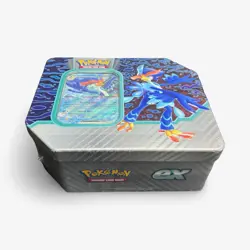 Pokemon TCG Paldea Partners Tin Quaquaval ex -5 Booster Packs- NEW Sealed - Image 4