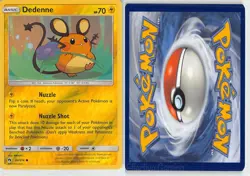 Dedenne 84/214 Common Lost Thunder Pokemon Reverse Holo LP MAHOU - Image 3