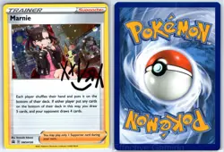 Marnie SWSH120 Holo Promo Sword & Shield Promo Pokemon NM Sakuma - Image 3
