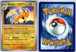 Raichu 026/165 Rare 151 Pokemon Reverse Holo NM Kimura - Image 3
